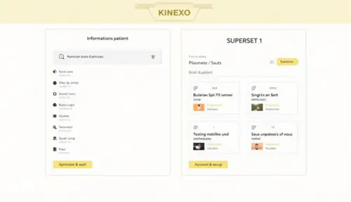 Aperçu de KINEXO - GÉNÉRATEUR DE SÉANCES